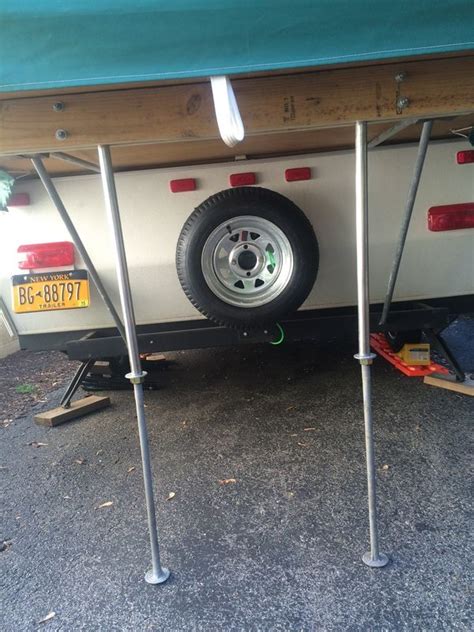 We recently purchased a "new to us" 1995 Jayco Jay series Pop-up. . Jayco pop up camper bed support bars